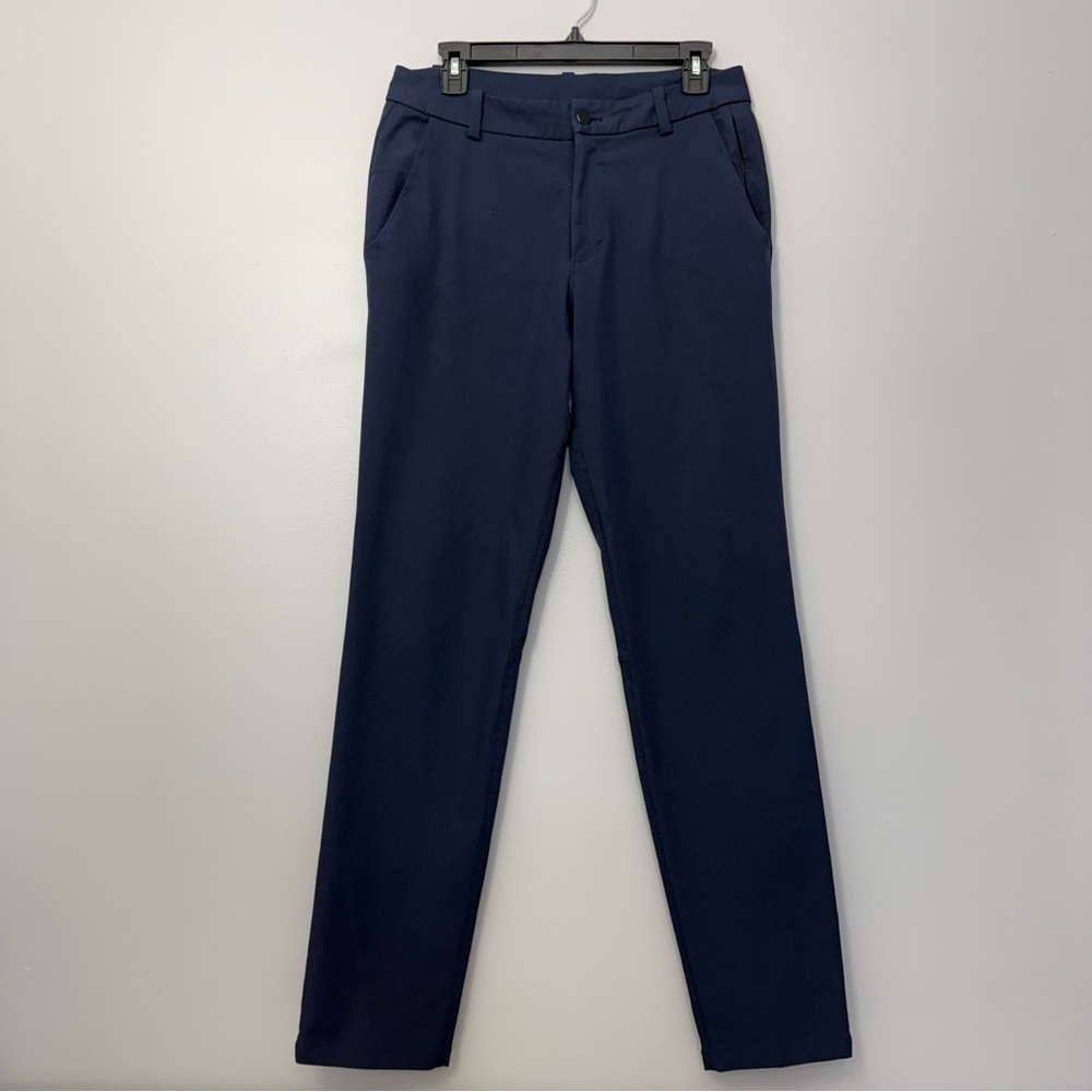 Lululemon ABC Pant Slim *Warpstreme" True Navy (First Release) sz 30(?) - Picture 17 of 17